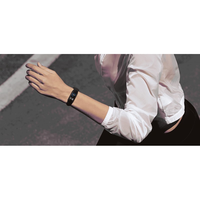 Xiaomi Mi Smart Band 5 AMOLED Bracelet connecté 2,79 cm (1.1") Noir