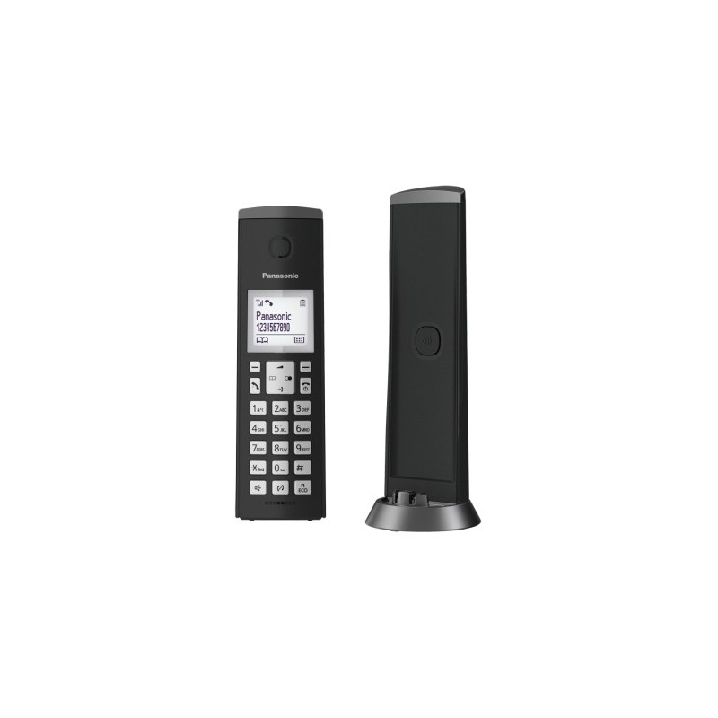 Panasonic KX-TGK210JTB teléfono Teléfono DECT Identificador de llamadas Negro