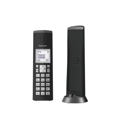 Panasonic KX-TGK210JTB teléfono Teléfono DECT Identificador de llamadas Negro