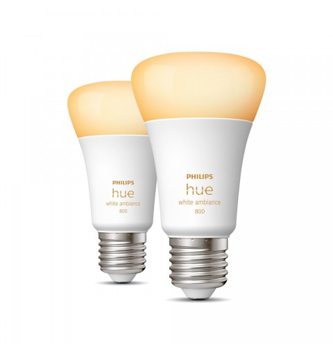 Philips Hue White ambiance E27 - confezione da 2