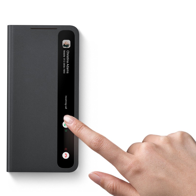 Samsung EF-ZG996 mobile phone case 17 cm (6.7") Cover Black