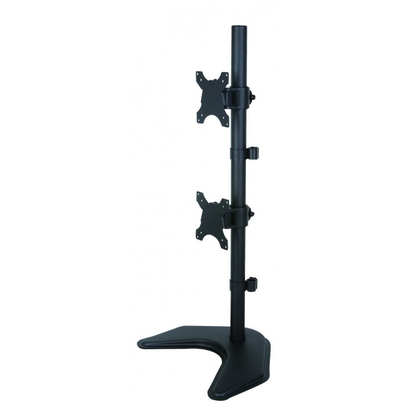 Techly ICA-LCD 2520V monitor mount stand 68.6 cm (27") Freestanding Black