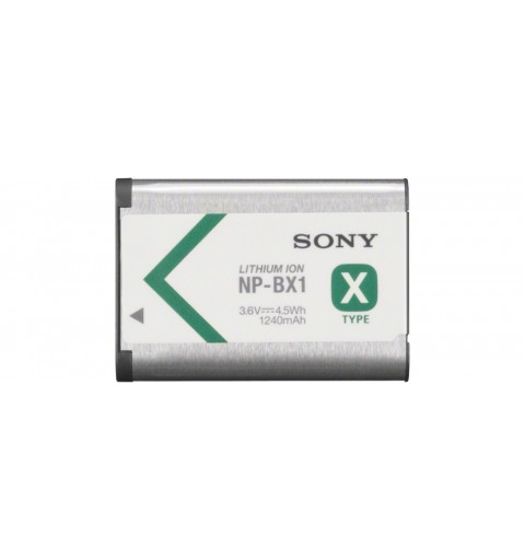 Sony NP-BX1 Batteria Ricaricabile InfoLithium Serie X per Fotocamere Compatte Cyber-Shot DSCRX100, DSCHX300 e DSCWX300, 3.6 V,