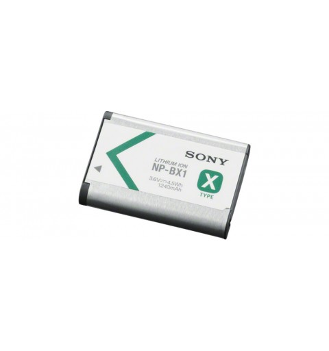 Sony NP-BX1 Batteria Ricaricabile InfoLithium Serie X per Fotocamere Compatte Cyber-Shot DSCRX100, DSCHX300 e DSCWX300, 3.6 V,