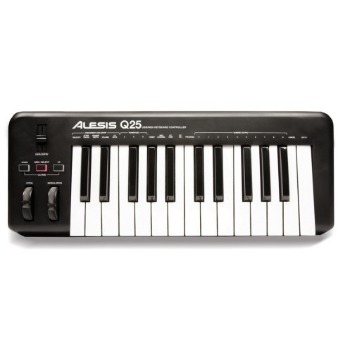 Alesis Q25 clavier MIDI 25 touche(s) USB Noir