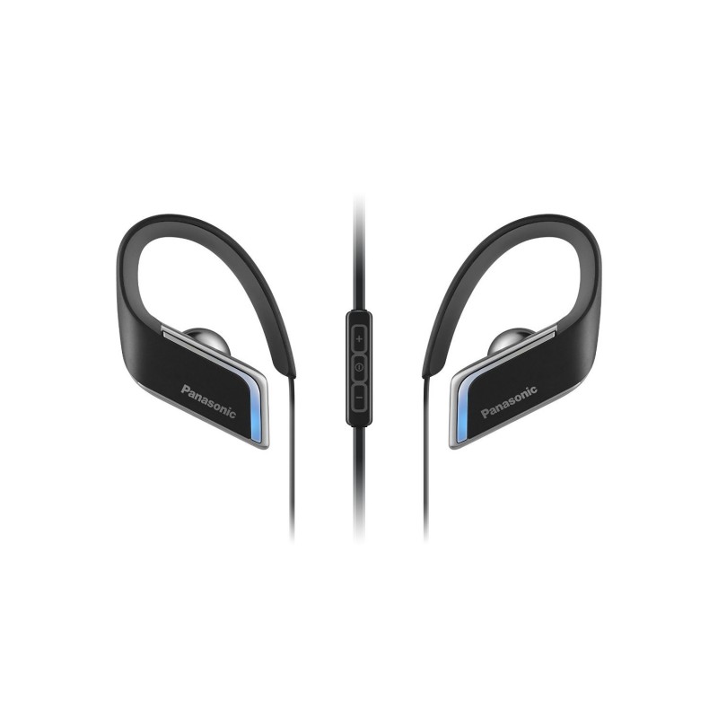 Panasonic RP-BTS50E-K auricular y casco Auriculares Inalámbrico gancho de oreja Deportes USB tipo A Bluetooth Negro