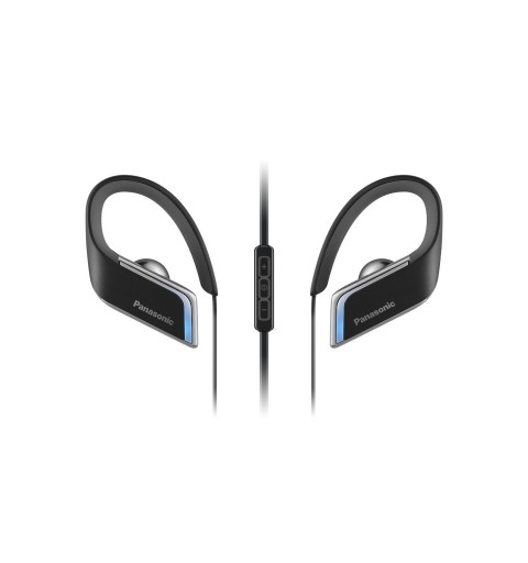 Panasonic RP-BTS50E-K auricular y casco Auriculares Inalámbrico gancho de oreja Deportes USB tipo A Bluetooth Negro