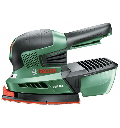 Bosch PSM 18 LI Levigatrice multiuso 22000 Giri min Verde