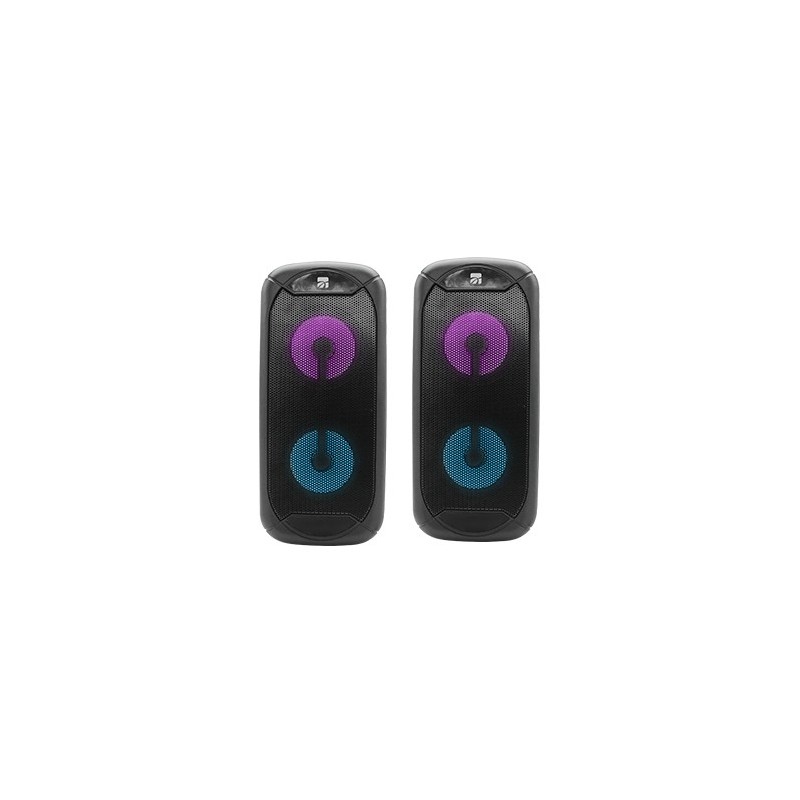 Xtreme Twin Tower 1-way Black Wireless 10 W