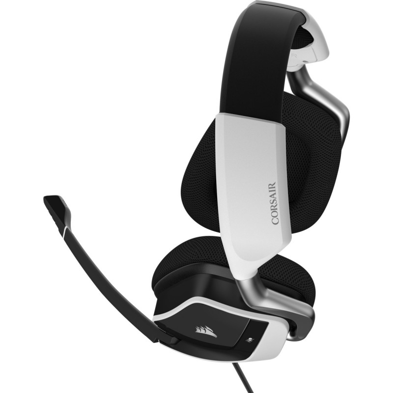 Corsair VOID ELITE USB Kopfhörer Verkabelt Kopfband Gaming Schwarz, Weiß