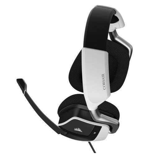 Corsair VOID ELITE USB Headset Wired Head-band Gaming Black, White