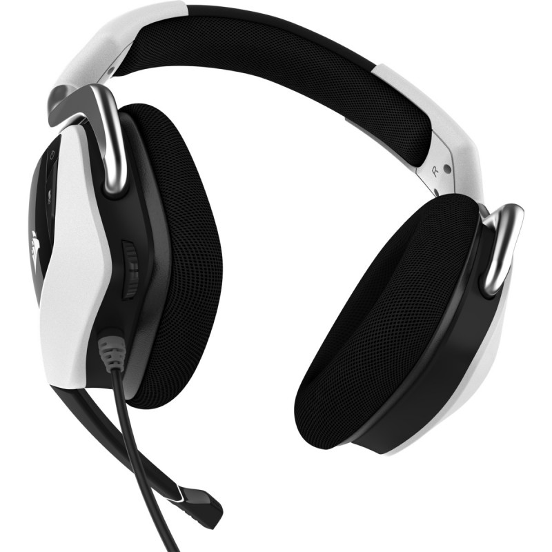 Corsair VOID ELITE USB Headset Wired Head-band Gaming Black, White