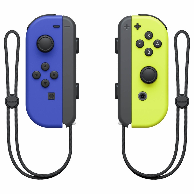 Nintendo Joy-Con Noir, Bleu, Jaune Bluetooth Manette de jeu Analogique Numérique Nintendo Switch