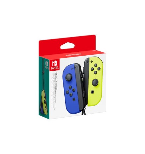 Nintendo Joy-Con Noir, Bleu, Jaune Bluetooth Manette de jeu Analogique Numérique Nintendo Switch