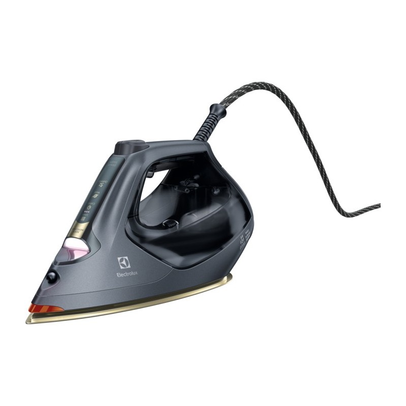 Electrolux E8SI1-8EGM iron Dry & Steam iron 2800 W Black, Metallic