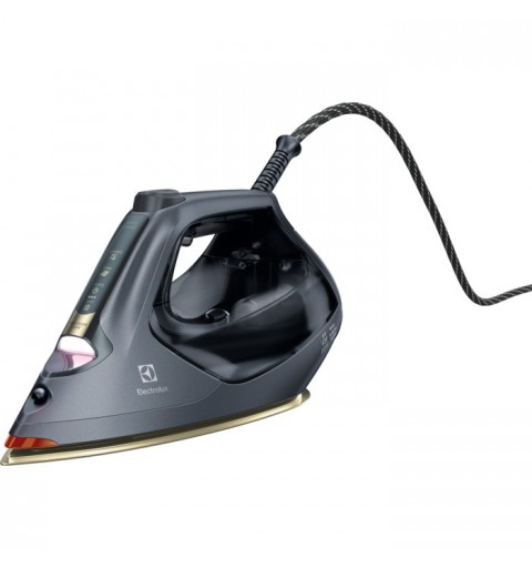 Electrolux E8SI1-8EGM Bügeleisen Trocken- & Dampfbügeleisen 2800 W Schwarz, Metallisch