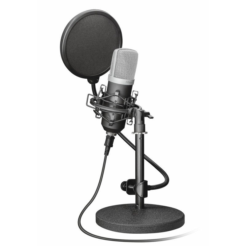 Trust 21753 microphone Noir Microphone de studio
