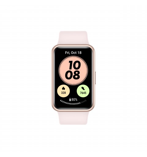 Huawei WATCH Fit 4,17 cm (1.64") 30 mm AMOLED Rosa GPS (satélite)