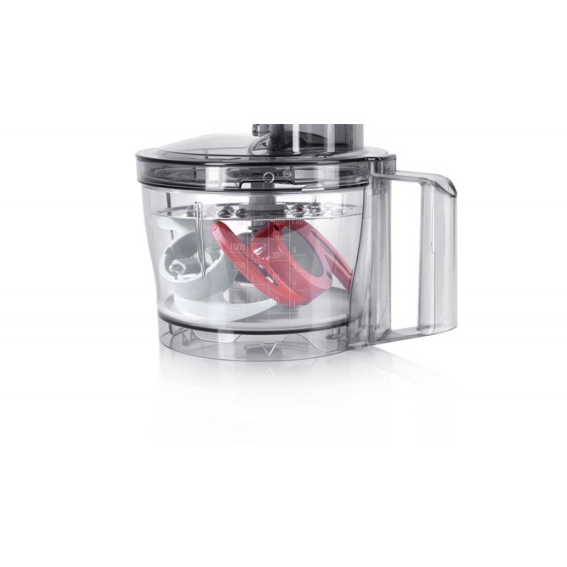 Bosch MCM3501M food processor 800 W 2.3 L Black, Stainless steel