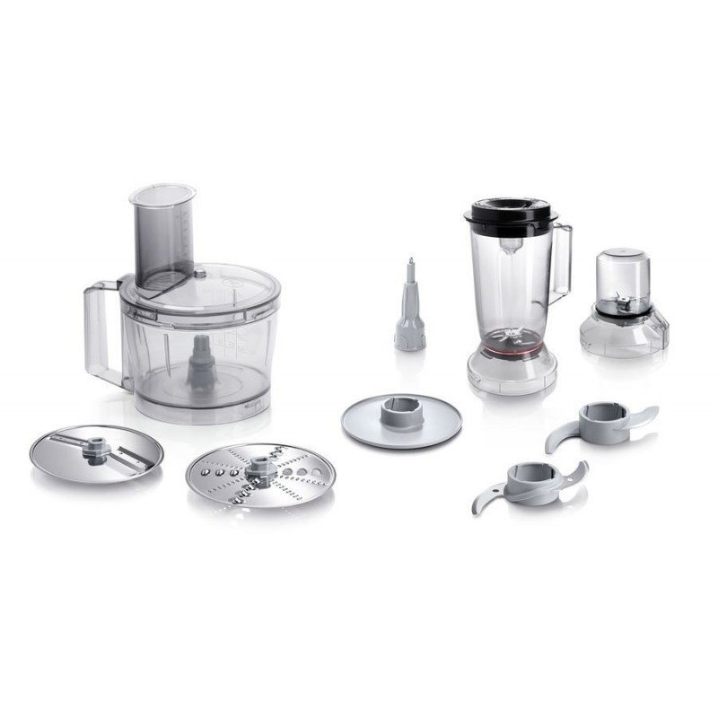 Bosch MCM3501M robot da cucina 800 W 2,3 L Nero, Acciaio inossidabile