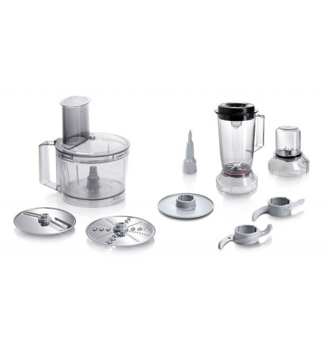 Bosch MCM3501M robot da cucina 800 W 2,3 L Nero, Acciaio inossidabile