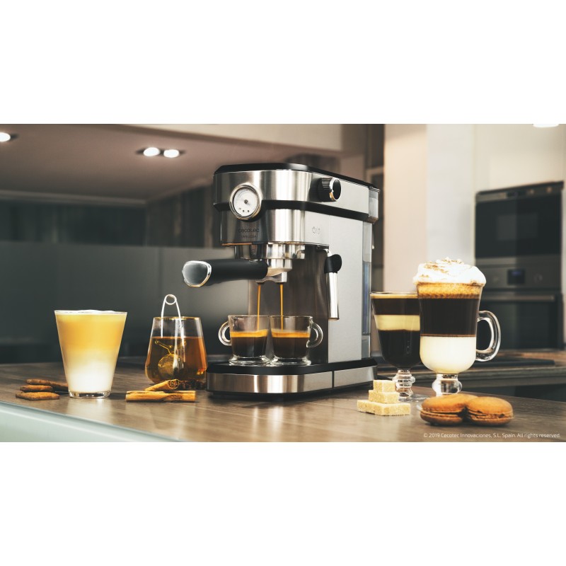Cecotec Cafelizzia 790 Steel Pro Automatica Manuale Macchina per espresso 1,2 L