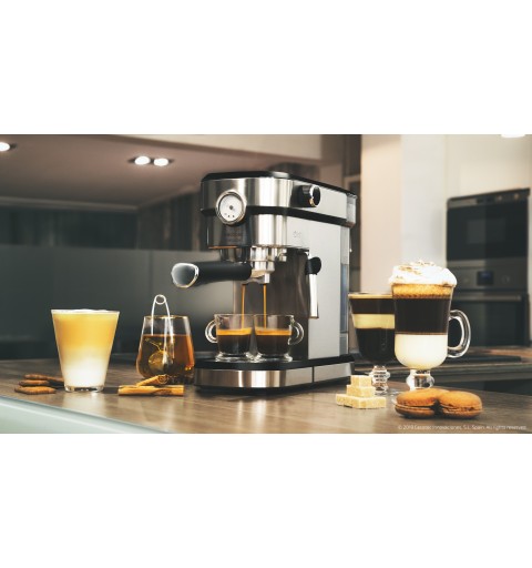 Cecotec Cafelizzia 790 Steel Pro Automatica Manuale Macchina per espresso 1,2 L