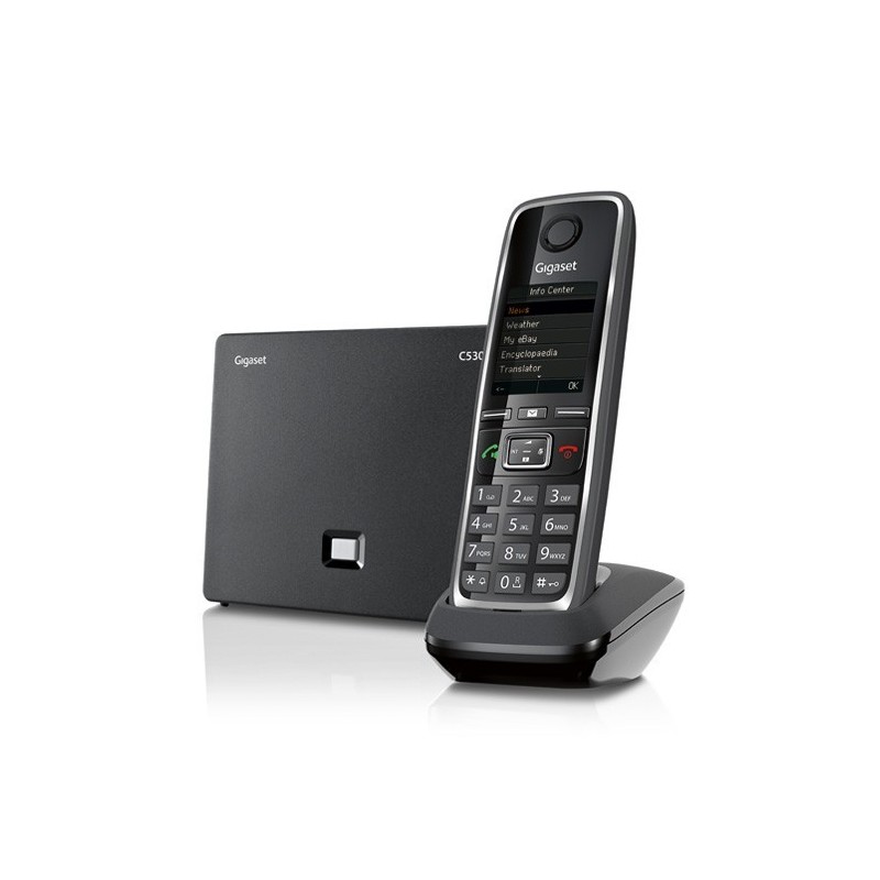 Gigaset C530 IP IP-Telefon Schwarz