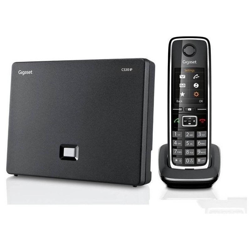 Gigaset C530 IP teléfono IP Negro