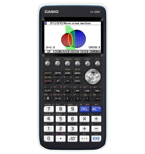 Casio FX-CG50 calcolatrice Tasca Calcolatrice grafica Nero