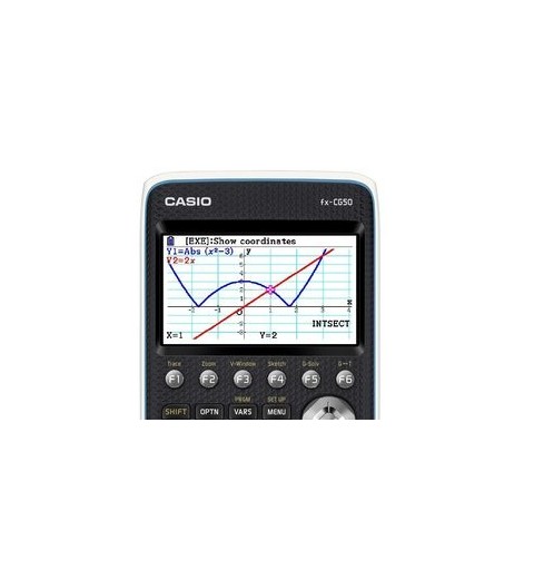 Casio FX-CG50 calculadora Bolsillo Calculadora gráfica Negro