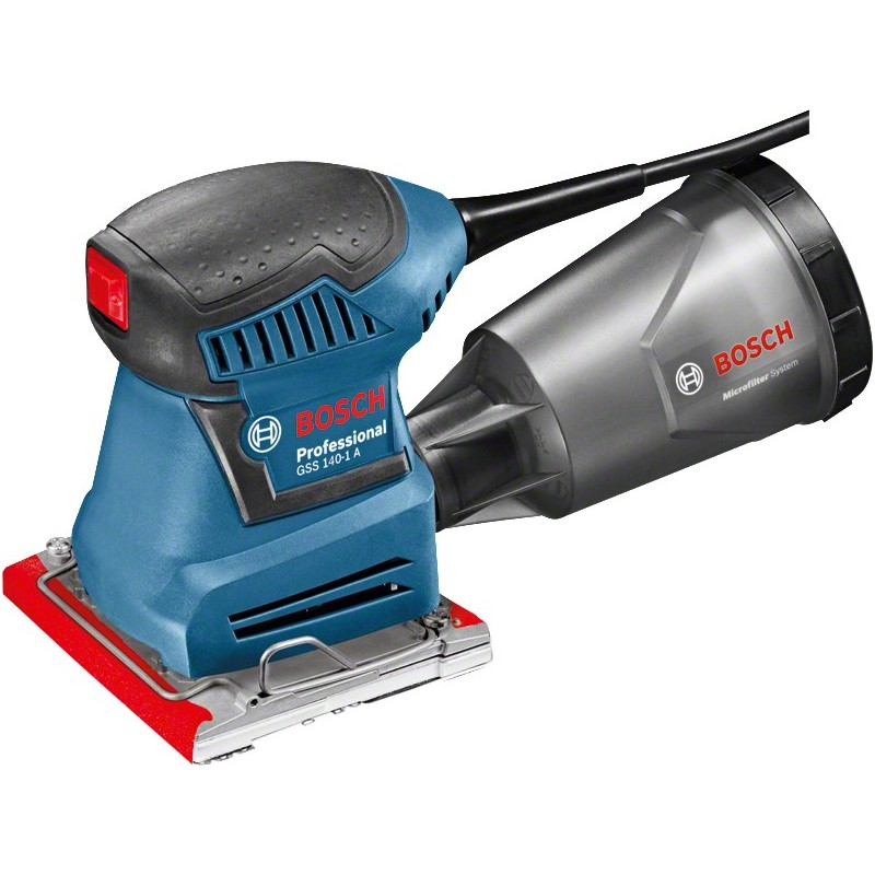 Bosch GSS 140-1 A Professional Levigatrice orbitale 24000 Giri min Nero, Blu 180 W