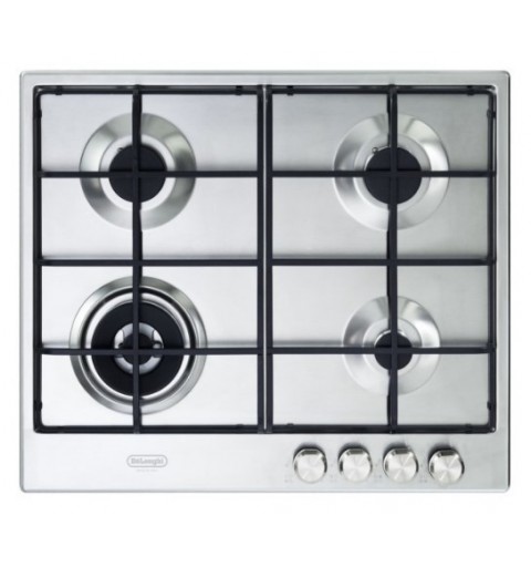 De’Longhi SLF 460 LX piano cottura Acciaio inossidabile Da incasso Gas 4 Fornello(i)