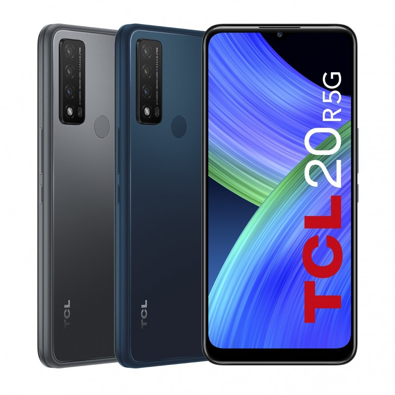 TCL 20 R 5G 16,6 cm (6.52") Double SIM Android 11 USB Type-C 4 Go 128 Go 4500 mAh Bleu