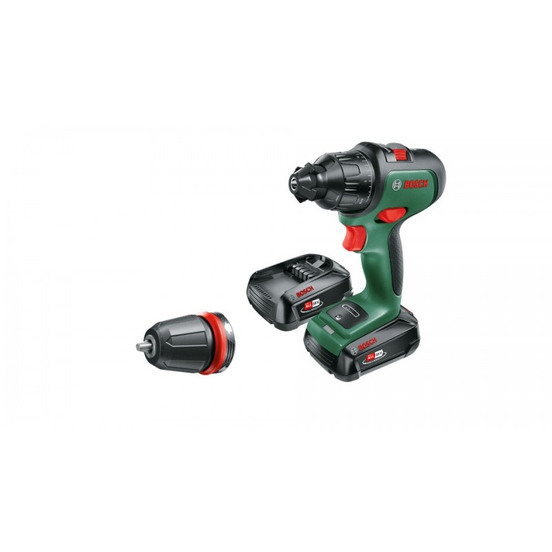 Bosch AdvancedImpact 18 1500 RPM Sin llave 1,1 kg Negro, Verde