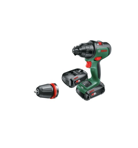 Bosch AdvancedImpact 18 1500 tr min Sans clé 1,1 kg Noir, Vert