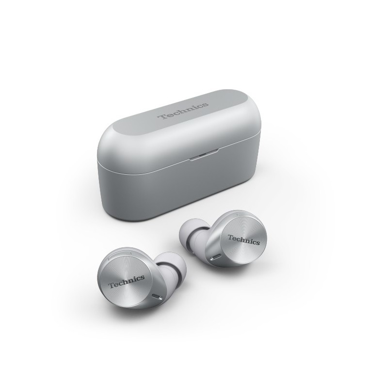 Technics EAH-AZ60E-S auricular y casco Auriculares Inalámbrico Dentro de oído Llamadas Música USB Tipo C Bluetooth Plata