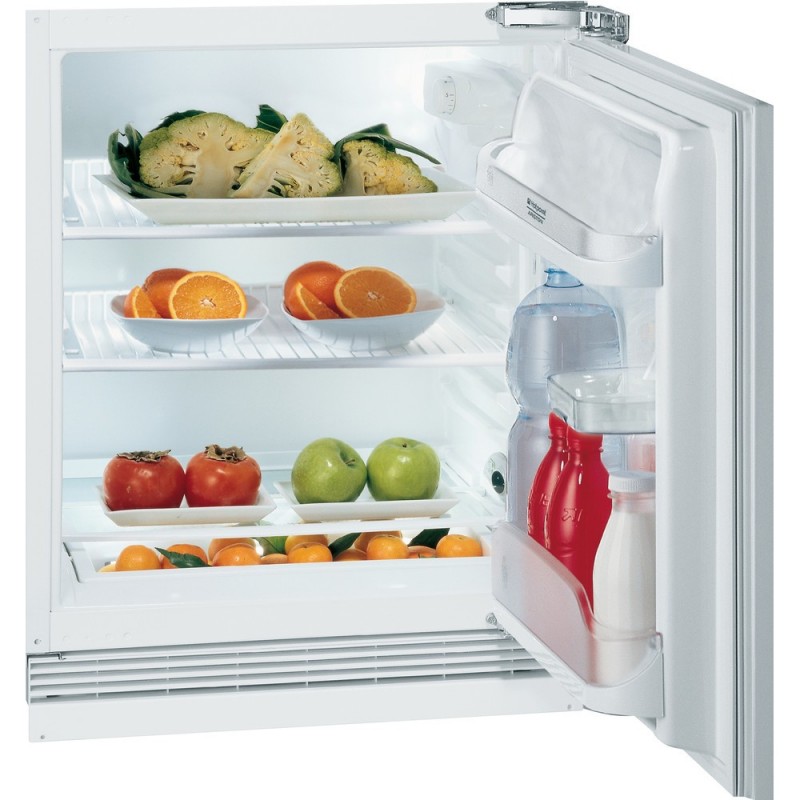 Hotpoint BTS 1622 HA 1 réfrigérateur Intégré (placement) 144 L F Acier inoxydable