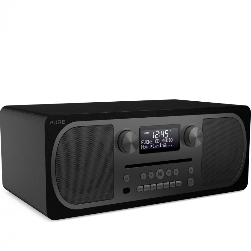 Pure Evoke C-D6 Digital 20 W Schwarz