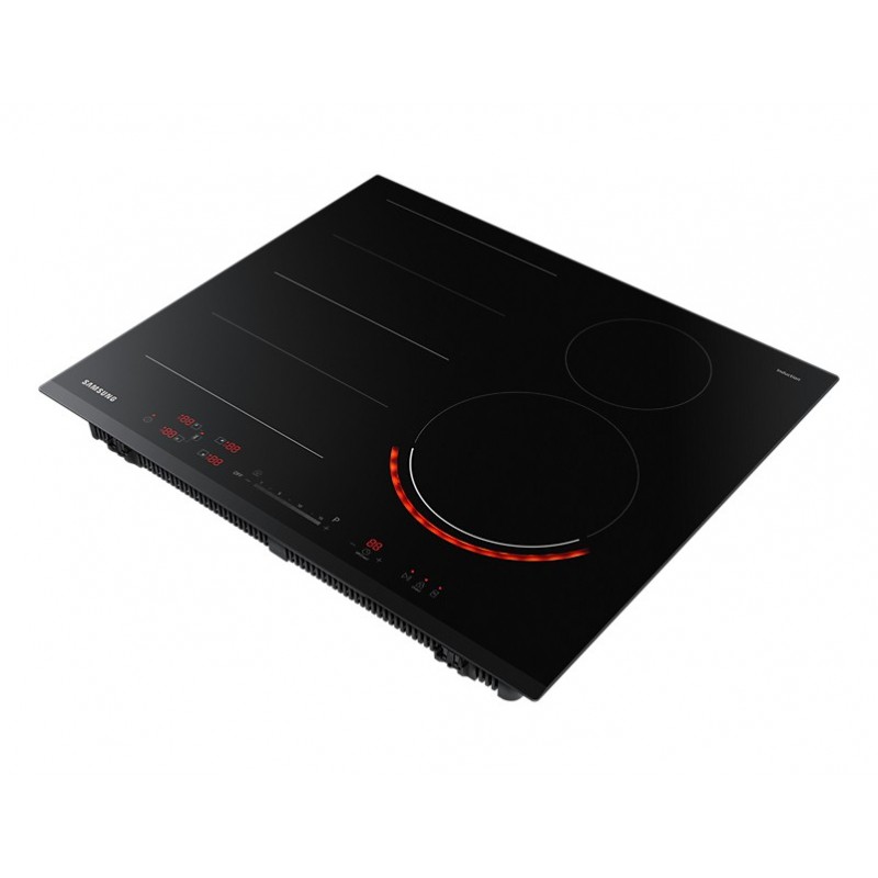 Samsung NZ64N7777GK E1 plaque Noir Intégré (placement) Plaque avec zone à induction 4 zone(s)