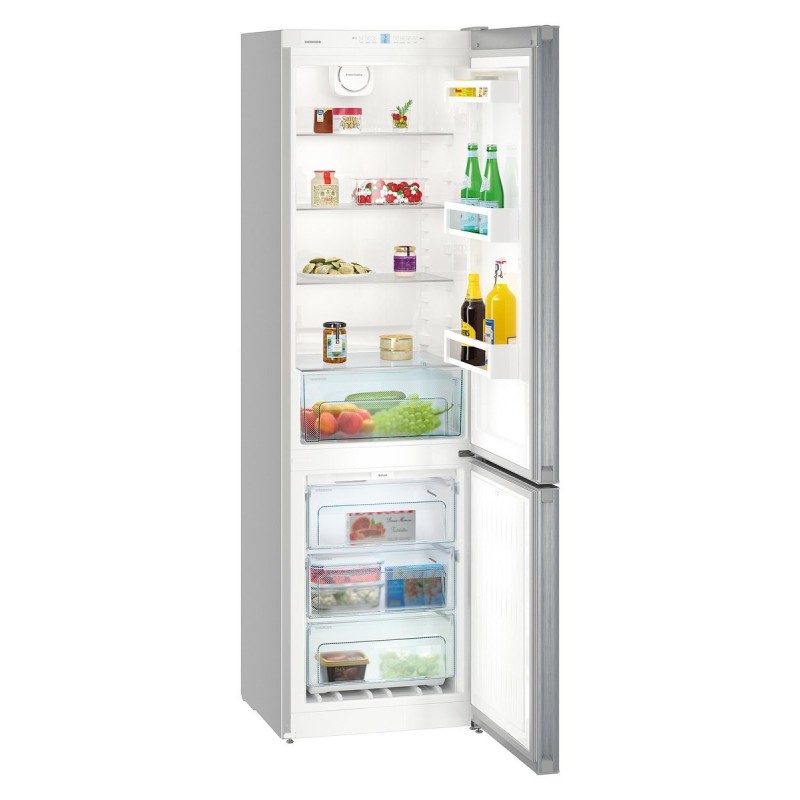 Liebherr CNPel 4813 fridge-freezer Freestanding 338 L Silver