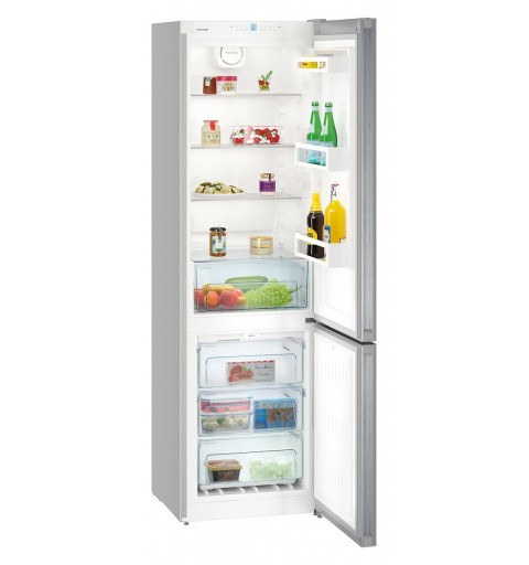 Liebherr CNPel 4813 fridge-freezer Freestanding 338 L Silver