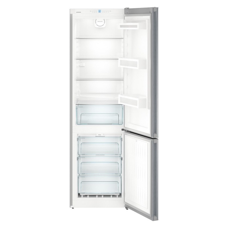 Liebherr CNPel 4813 fridge-freezer Freestanding 338 L Silver