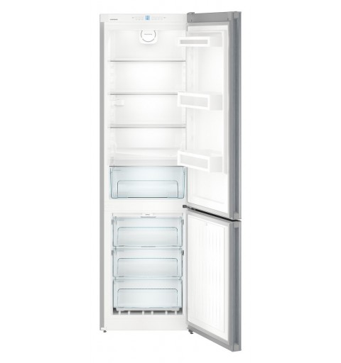 Liebherr CNPel 4813 Kühl- und Gefrierkombination Freistehend 338 l Silber