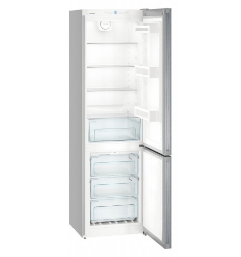 Liebherr CNPel 4813 fridge-freezer Freestanding 338 L Silver