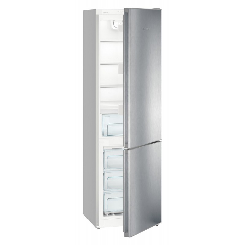 Liebherr CNPel 4813 fridge-freezer Freestanding 338 L Silver