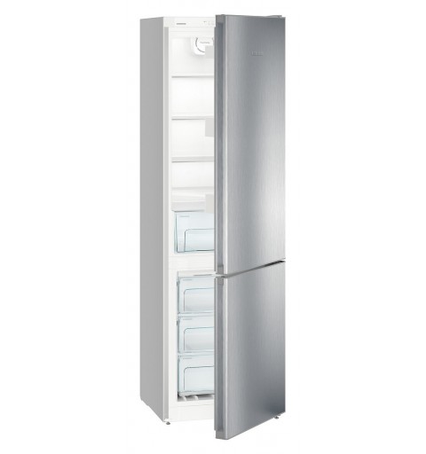 Liebherr CNPel 4813 fridge-freezer Freestanding 338 L Silver