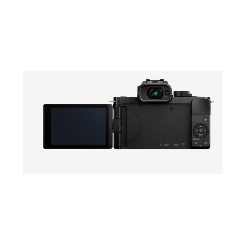 Panasonic Lumix DC-G100VEG-K Digitalkamera Objektivstil-Kamera 20,3 MP Live MOS 5184 x 3888 Pixel Schwarz