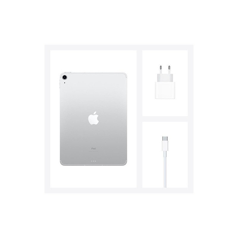 TIM Apple iPad Air 4 4G LTE 64 GB 27,7 cm (10.9") Wi-Fi 6 (802.11ax) iOS 14 Argento