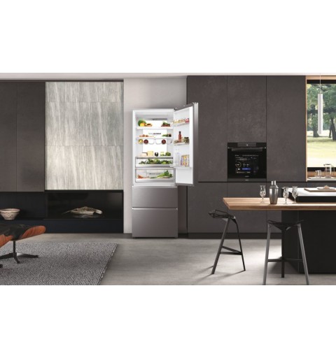 Haier 3D 70 Serie 7 HTW7720ENMP réfrigérateur-congélateur Autoportante 483 L E Gris